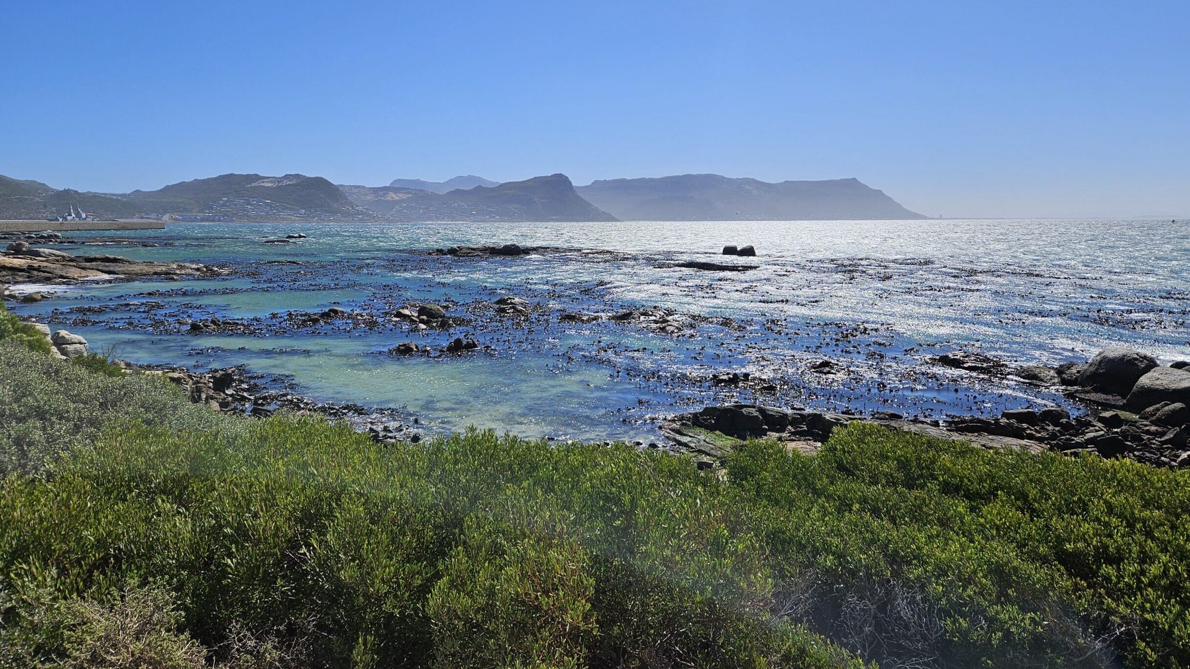 Views of Kalk Bay from Boulders walk 