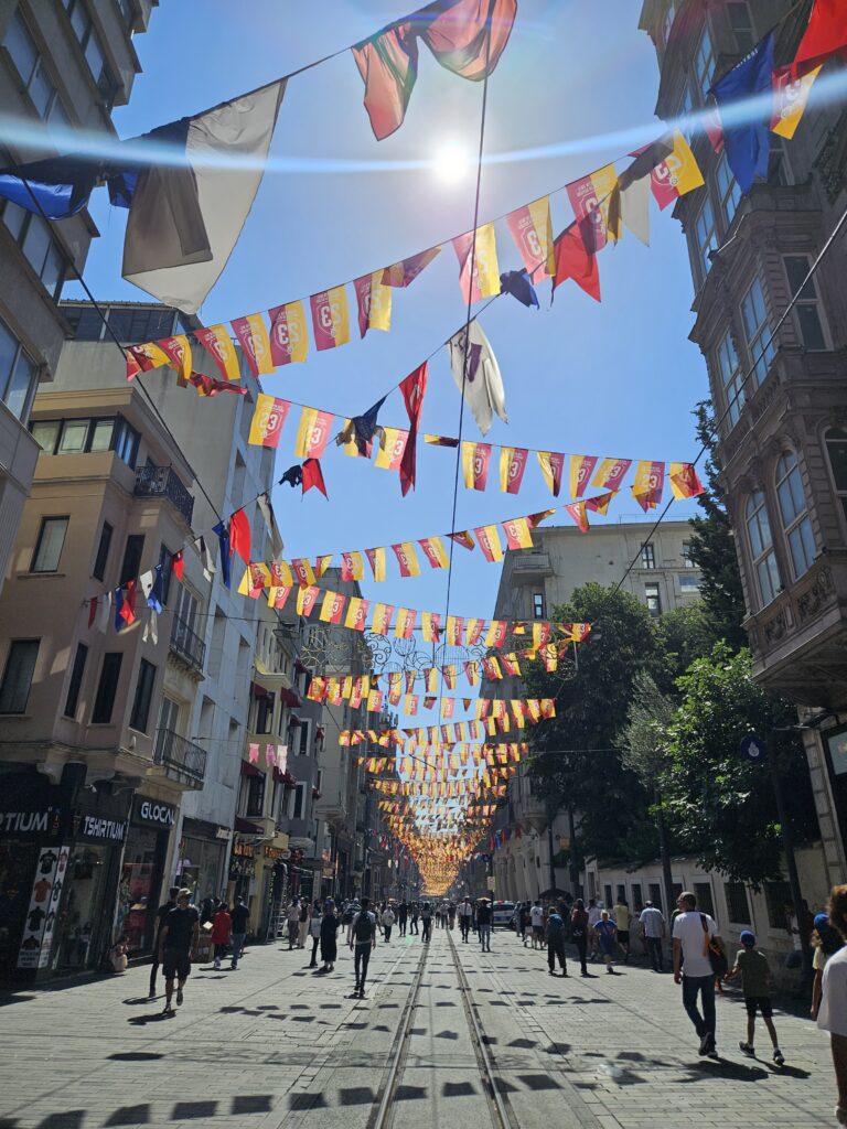 Taksim shopping street
