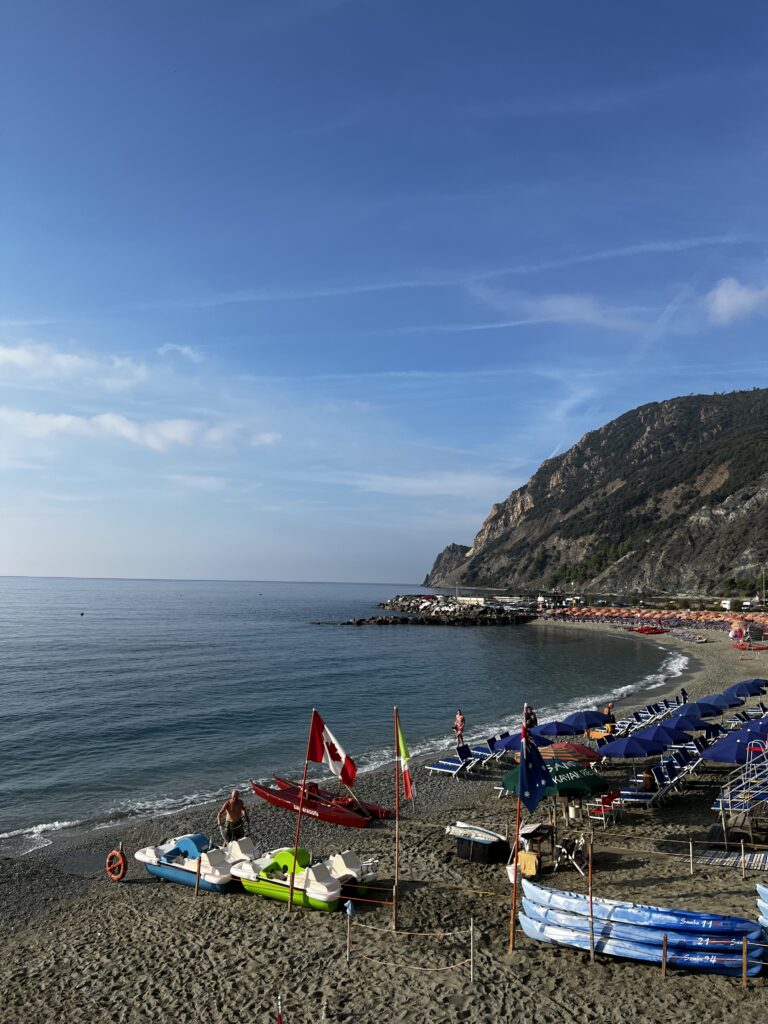 Monterosso beach 