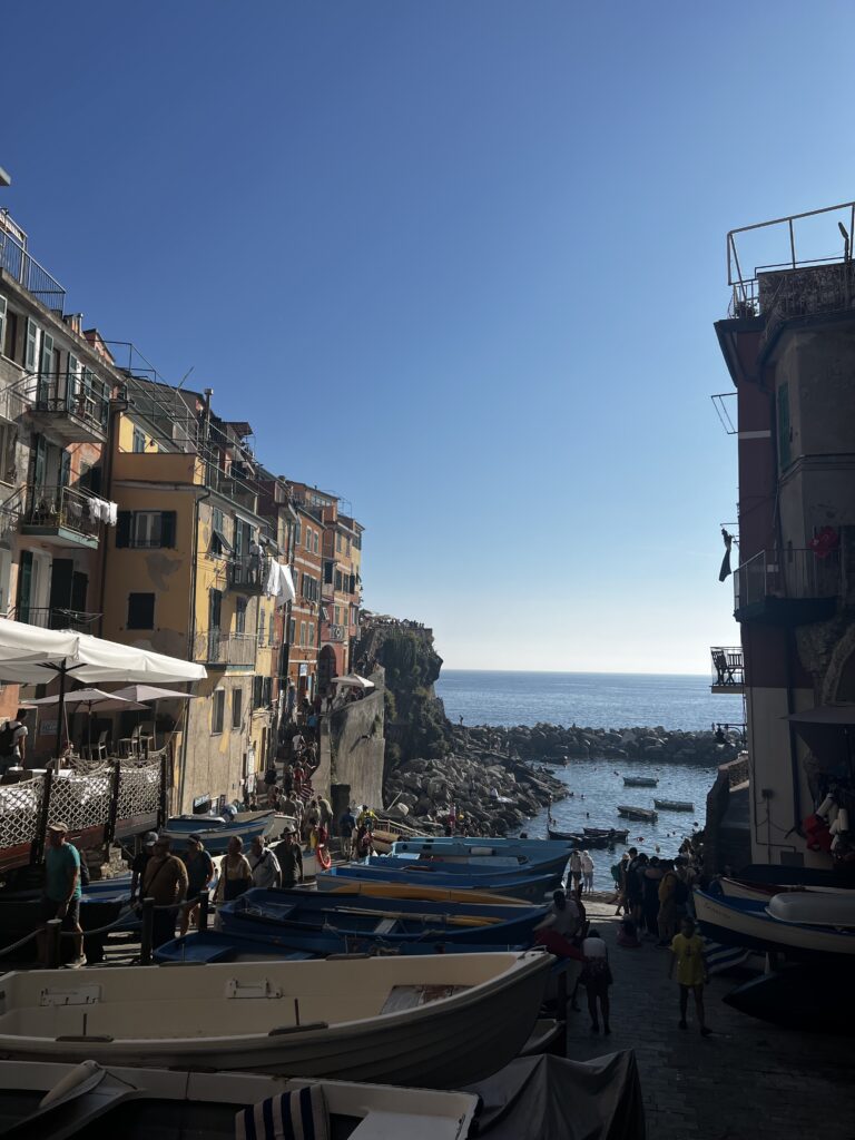 Riomaggiore harbour